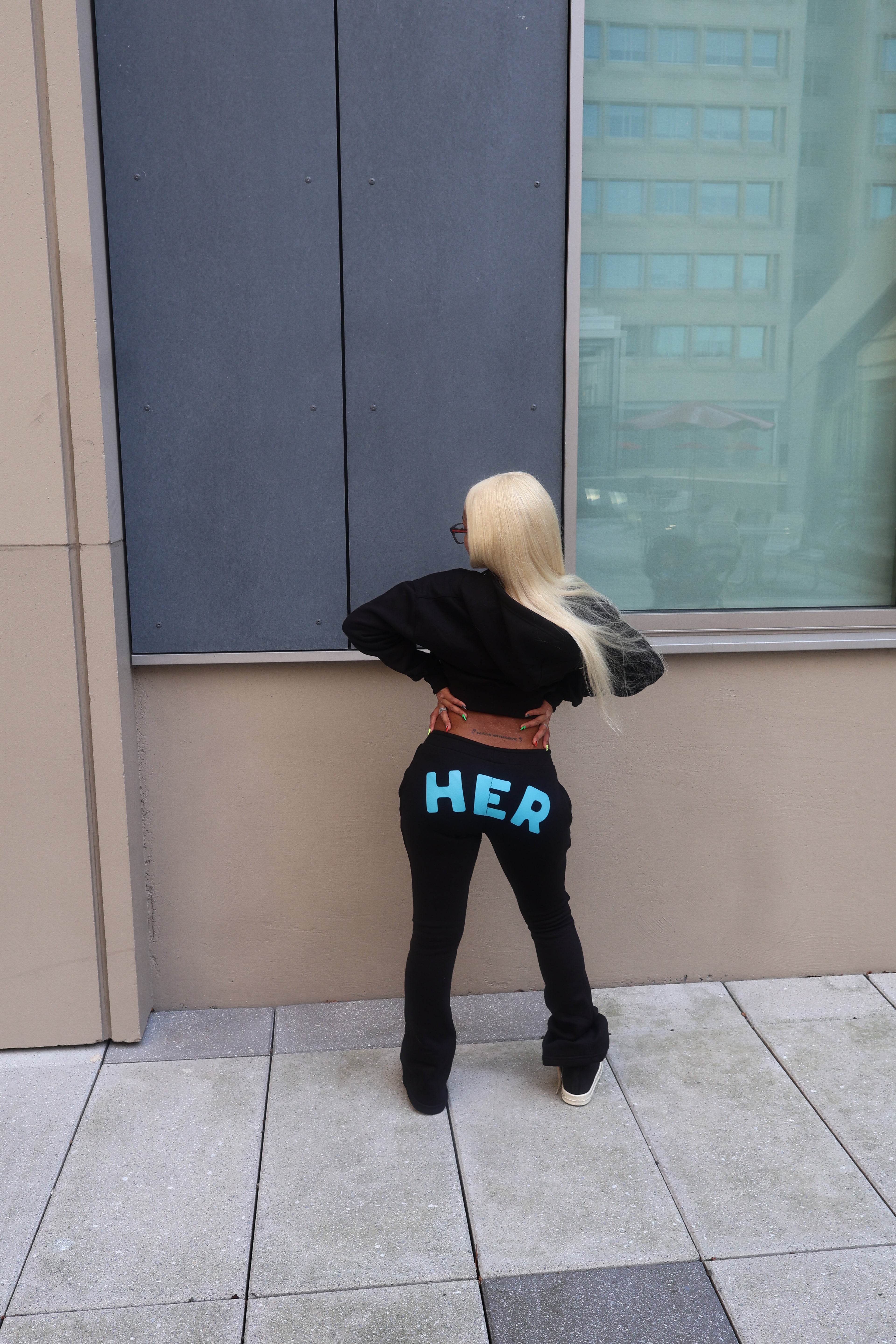 HER Blue Icon Flare Set