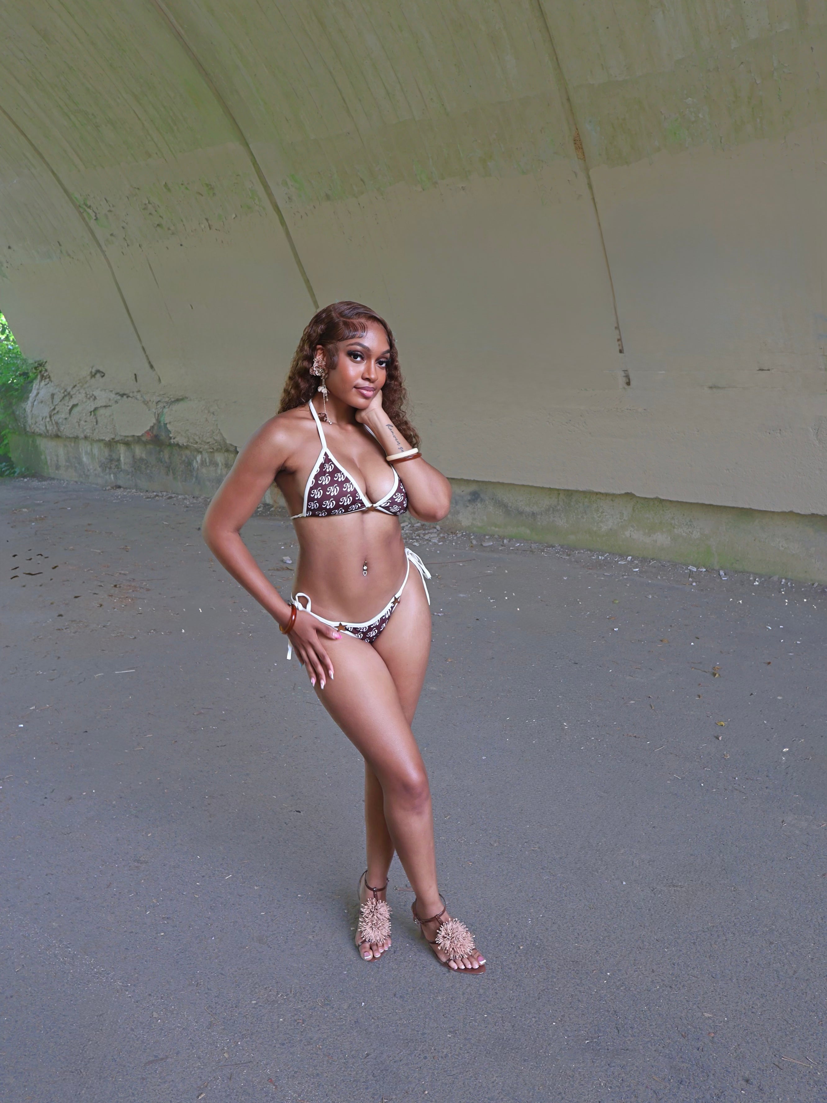 Mocha Star Bikini
